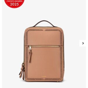 Calpak Tan Leather Backpack